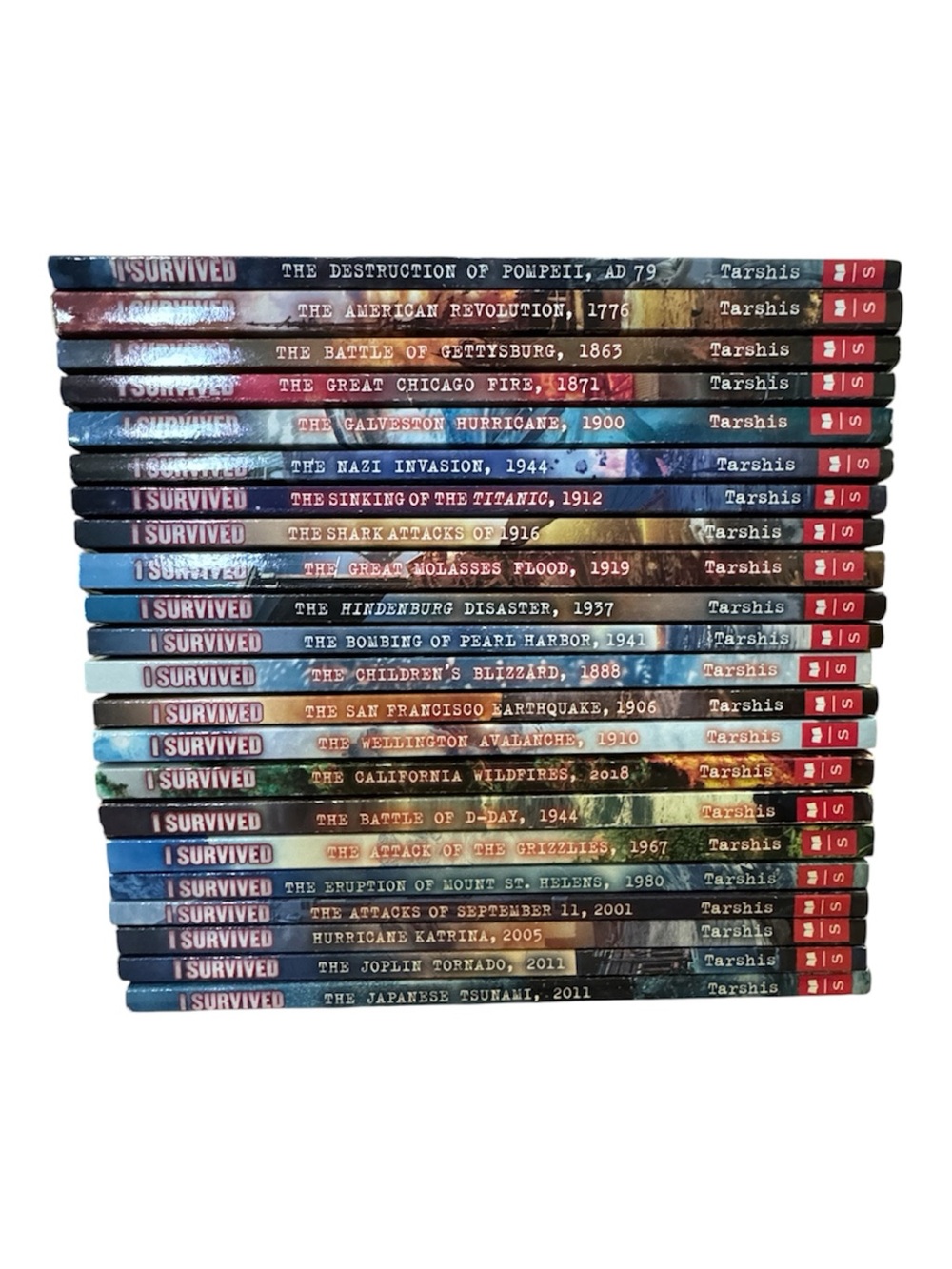 I Survived Chapter Books By Lauren Tarshis Lot of 22 History Events